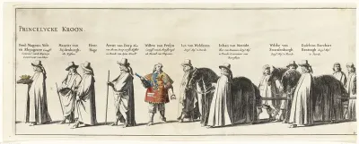 De begrafenisstoet van Frederik Hendrik (plaat nr. 21), 1647