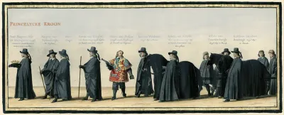 De begrafenisstoet van Frederik Hendrik, plaat nr. 21