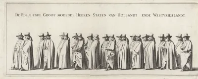 De begrafenisstoet van Frederik Hendrik (plaat nr. 27), 1647