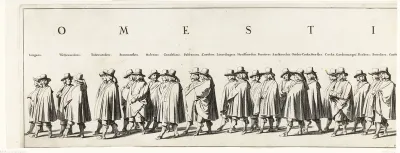 De begrafenisstoet van Frederik Hendrik (plaat nr. 3), 1647