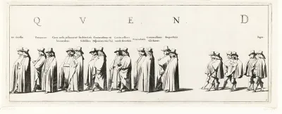De begrafenisstoet van Frederik Hendrik (plaat nr. 6), 1647