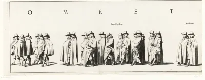 De begrafenisstoet van Frederik Hendrik (plaat nr. 7), 1647