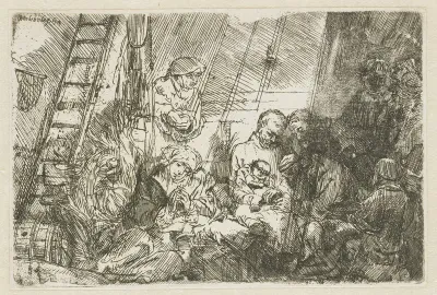 De besnijdenis in de stal