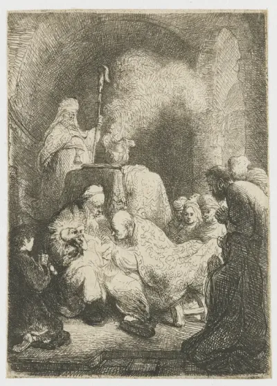 De besnijdenis: kleine plaat