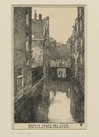 De Beuling Sluis te Amsterdam
