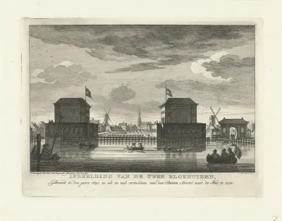 De Blokhuizen in de Amstel, 1651