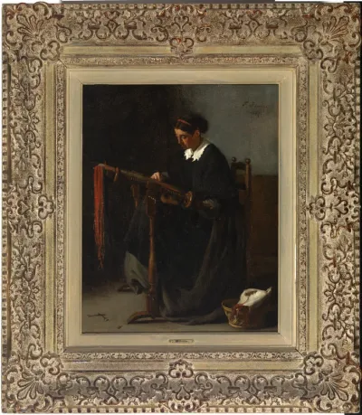 De borduurster (La Brodeuse).