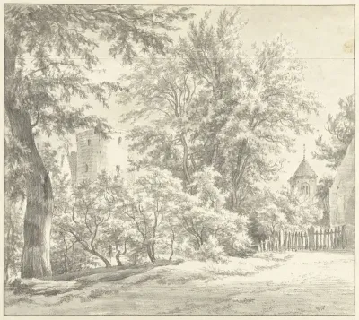 De bouwvallen van het Huis De Haer