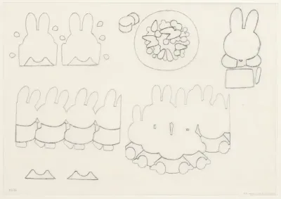 De brief van nijntje [p. 17, p. 21, p. 23, p. 25, p. 27, omslag]