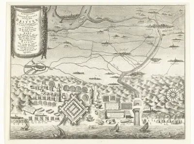 De Brittenburg bij Katwijk
