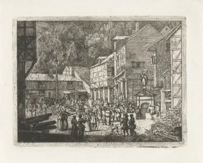 De bron van Pouhon aan het marktplein te Spa