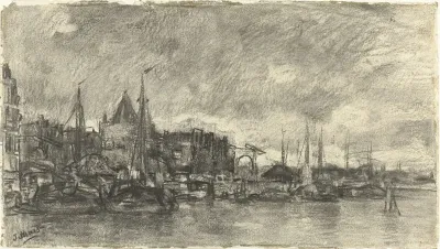 De Buitenkant met de Schreierstoren te Amsterdam