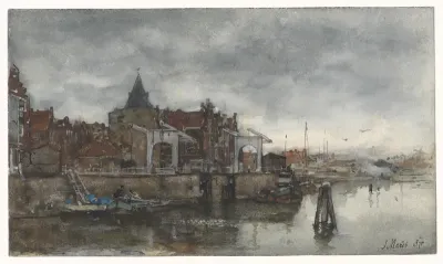 De Buitenkant met de Schreierstoren te Amsterdam