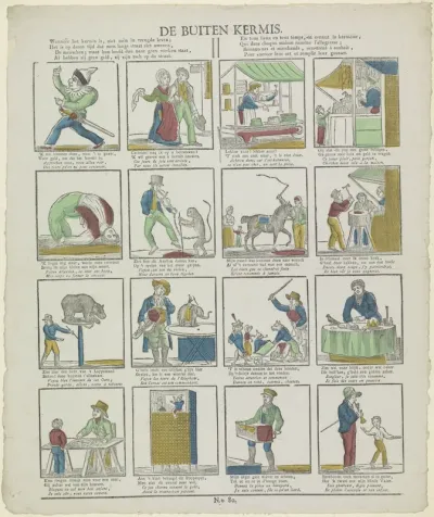 De buitenkermis