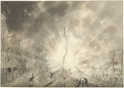 De buskruitramp te Leiden, 12 januari 1807