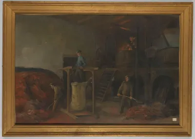 De campêchehoutmalerij 'Heyme Vis'