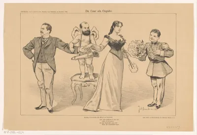 De czar als Cupido