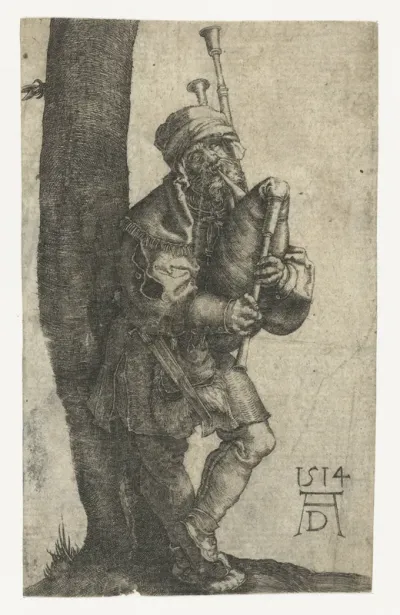 De doedelzakspeler