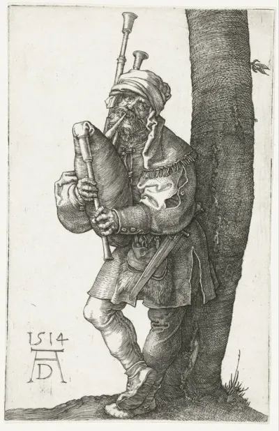 De doedelzakspeler