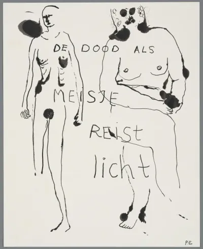 De Dood als meisje reist licht