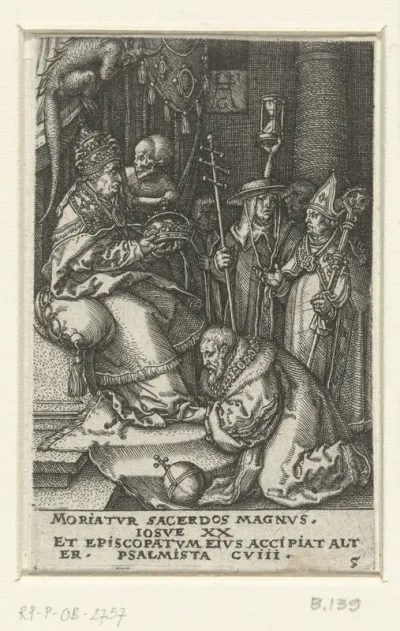 De Dood en de paus