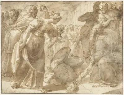 De dood van Ananias