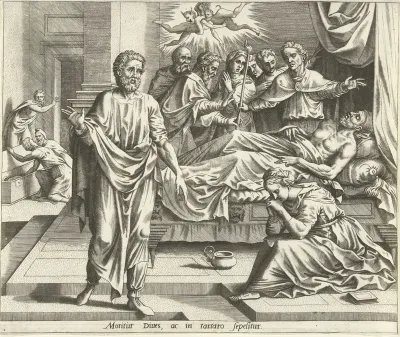 De dood van de rijke man