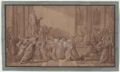 De dood van Julius Caesar
