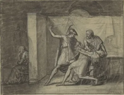 De dood van Julius Caesar(?)