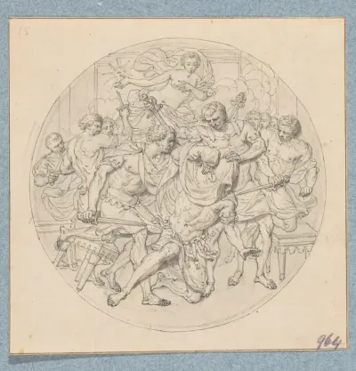 De dood van Julius Cesar (in doos met 43 tekeningen)