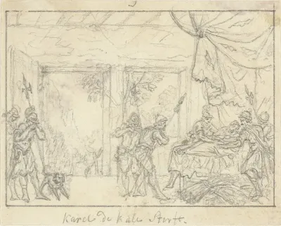 De dood van Karel de Kale
