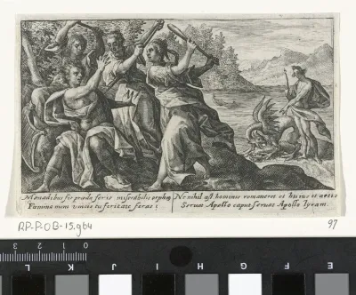 De dood van Orpheus
