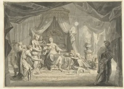 De dood van Sophonisbe