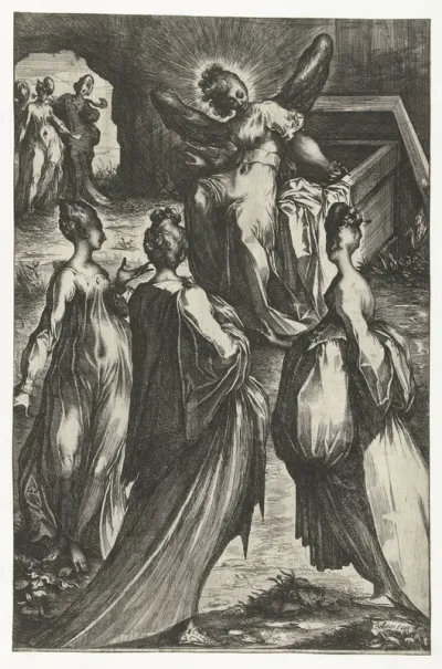 De drie Maria's bij het graf