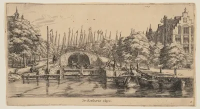 De Eenhorns Sluys, from Views of Amsterdam