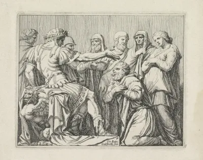 De familie van Darius voor Alexander