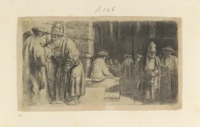 De Farizeeërs in de Tempel