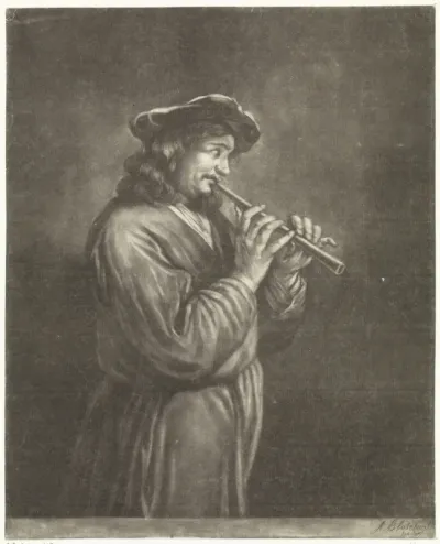De fluitspeler