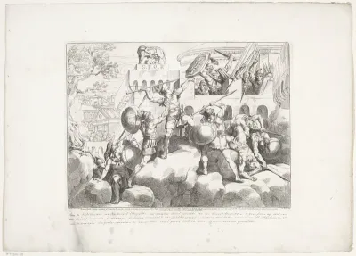 De Galliërs vallen het Capitool aan