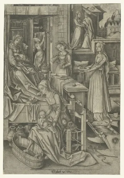 De geboorte van Maria