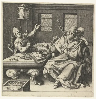 De geldwegers en de Dood