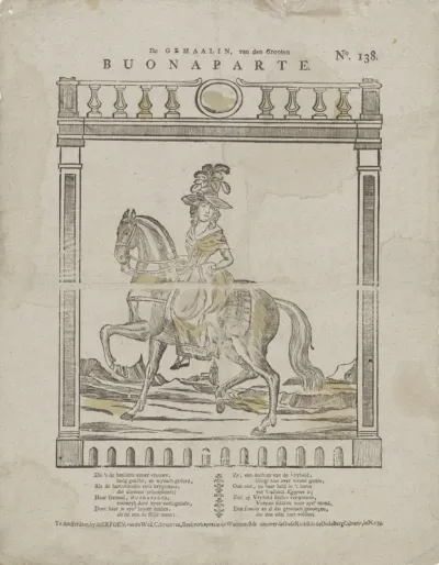 De gemaalin, van de grooten / Buonaparte