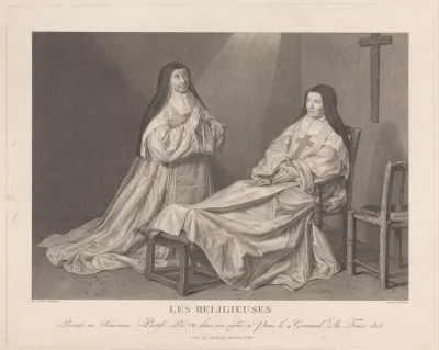 De genezing van Catherine de Sainte Suzanne