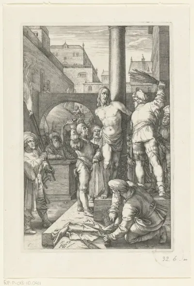 De geseling