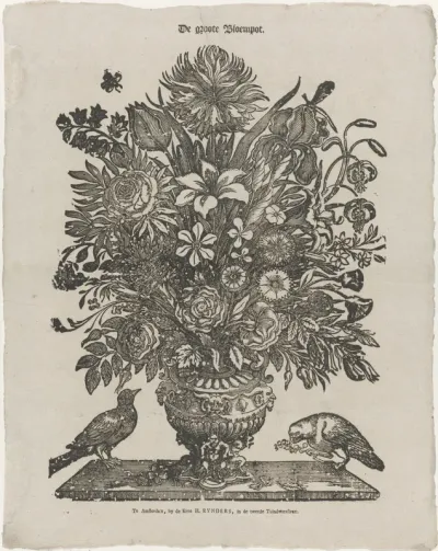 De groote bloempot