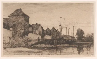 De haven te Leerdam