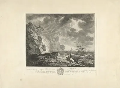 De haven van Livorno