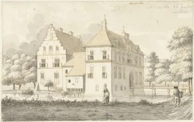 De havezathe Warmelo bij Diepenheim, Overijssel