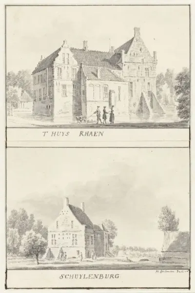 De havezathes Rhaan en Schuylenburg in Salland, Overijssel