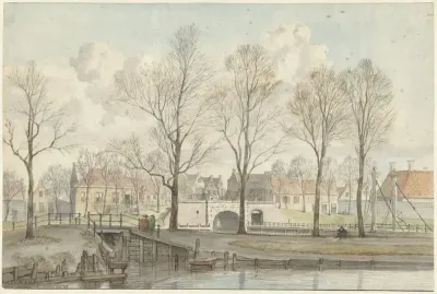 De Heerenpoort te Leiden (?)